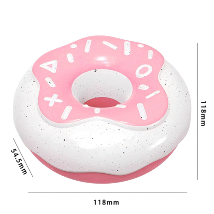 squeaky donut dog toy