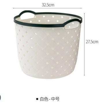 Medium-sized laundry basket, anti-scratch