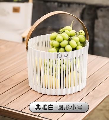 fuu small round laundry basket