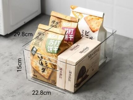 Medium PET Transparent Book Box with Flat Opening