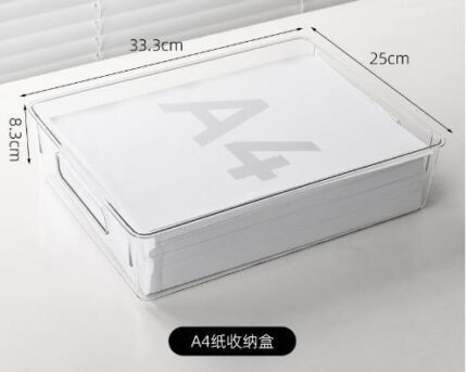 Transparent Short PET Storage Box