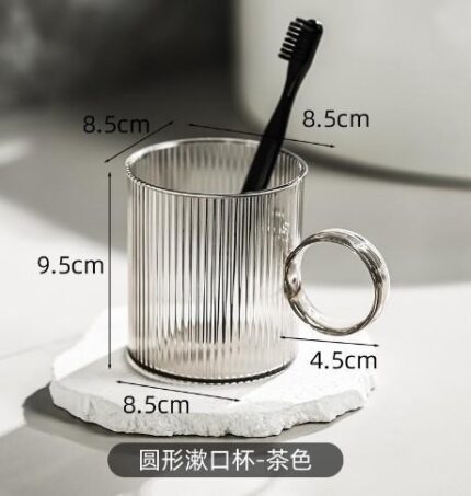 Round Rinse Cup (Amber)