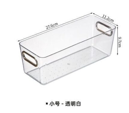 Transparent Luxury Small Handheld Storage Box