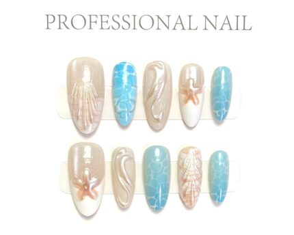 Blister Round Box False Eyelashes Set (2 Pairs / 8 Pieces)