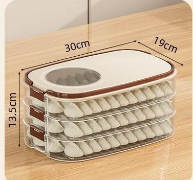 Four-layer dumpling box