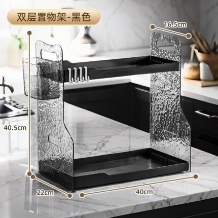 Wall-Mounted Trash Can with Lid