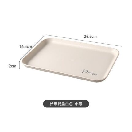 Rectangular tea tray