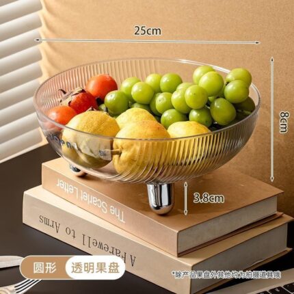 Oval PET Fruit Tray