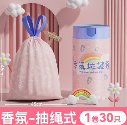 New Release Scented Black Cat Perforated Trash Bags