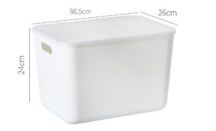 White storage box
