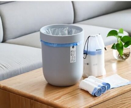 Large Extra Thick Round Trash Can